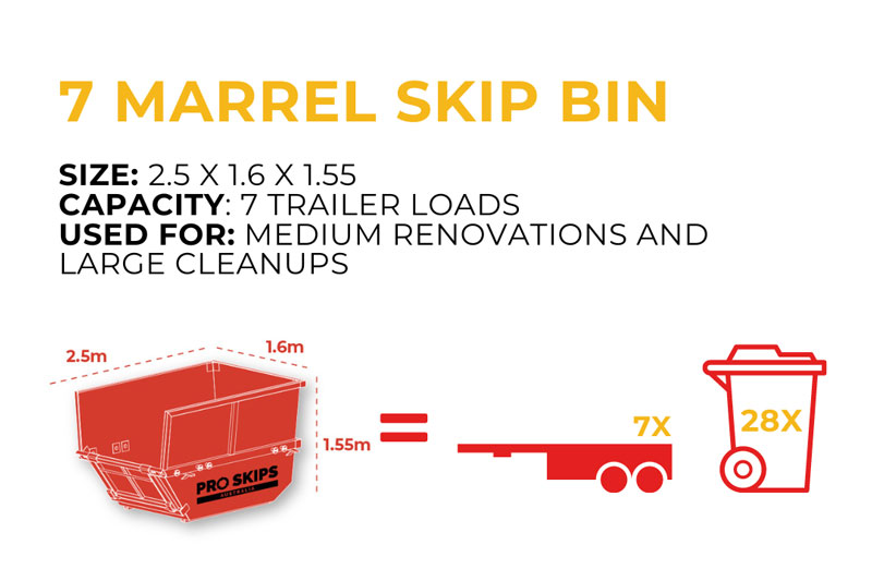 7 marrel skip bin