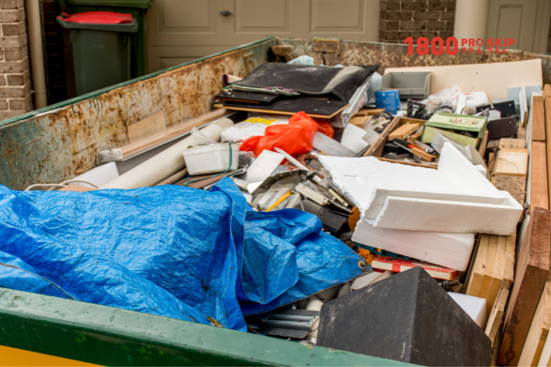 why you shouldn’t fill a skip bin over the rim